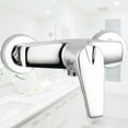 thumbnail image 3 of Wall Mount Manual Bathroom Shower Handle Shower Mixer Set Valve, 3 of 8