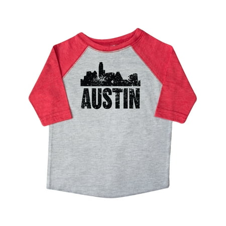 

Inktastic Austin Skyline Grunge Gift Toddler Boy or Toddler Girl T-Shirt