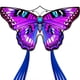 thumbnail image 1 of Mariposa Kite Doinfly, 140 x 69 cm, color morado con línea de 100 m, 1 of 6