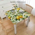 thumbnail image 2 of HAOXIT Polyester Oblong/Rectangle Washable Reusable Waterproof Table Cloth - /ade Print Table Cover for Spring/Summer Decoration 44''x44'', 2 of 7