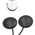 thumbnail image 5 of 3X Guitar Pickups Acoustic Electric Piezo Transducer Microphone Contact for Guitar Violin Ukulele Mandolin Banjo Cello,3 x pickup 3 x glue block 3 x Cable tie,black, 5 of 6