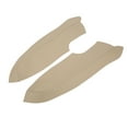thumbnail image 2 of Door Panel Armrest Trim Door Panel Armrest Protection Cover Door Panel Armrest Sticker 2Pcs/Set Microfiber Leather Front Door Panel Armrest Cover Protector Antiscratch Replacement, 2 of 8