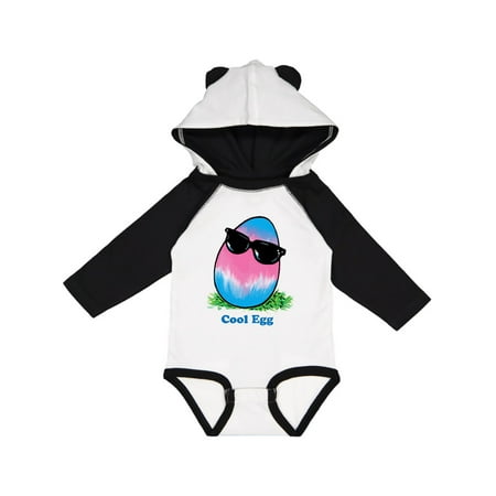 

Inktastic Easter Pink and Blue Cool Egg with Sunglasses Gift Baby Boy or Baby Girl Long Sleeve Bodysuit