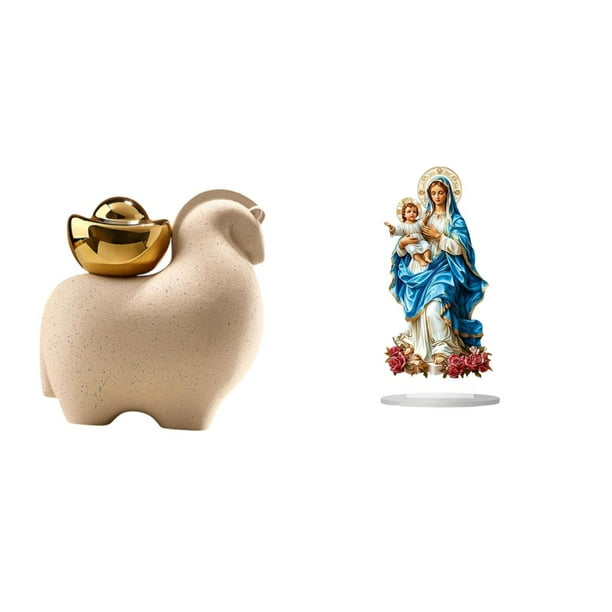 Estatua De Animal En Miniatura, Decoración De Mesa, Figura Creativa Para El Hogar, Patio, Oficina, Adorno De Escritorio De Acrílico, Regalo único, Mesa, Rincón De Vacaciones, Chimenea