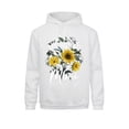 thumbnail image 3 of Sudadera con capucha con diseño de girasol y la frase "My Calls Me Mimi", divertida y abuelita, recién llegada, para hombre, estilo sencillo, para fitness, 3 of 5
