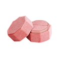 thumbnail image 2 of Estuche para Anillos de Boda Sunnimix Terciopelo Hexagonal, 2 of 8