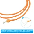 thumbnail image 4 of Archery D Loop Rope 10 FT, 2 Pack Bow String Release Nock Wire Nocking Loop Ring, Orange, 4 of 4