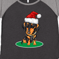 thumbnail image 4 of Inktastic Christmas Dachshund Dog Santa Women's Plus Size T-Shirt, 4 of 5