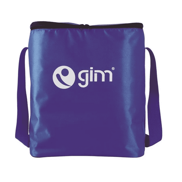 Hielera Flexible 19L Azul Antiescurrimiento con Aislante Térmico Plegable con Correa