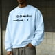 thumbnail image 1 of Ceisia Men Solid Color Long Sleeve Stand Up Collar Button Casual Gift Daily Outdoor Fashion Hoodie Top, 1 of 6