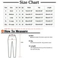 thumbnail image 3 of Straight Leg Wash Jeans for Women High Waist Buckle Denim Pants Solid Color Loose Stretchy Trousers with Pockets, 3 of 7