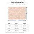 thumbnail image 5 of Yiaed Geese and Flower Print Blanket Throw Blanket Soft Cozy Flannel Blanket for Home Bed Sofa Couch Chair-50"x40", 5 of 6