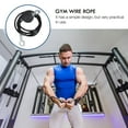thumbnail image 3 of HONMEET Cable Wire Rope Exercising Wire Rope for Home Exercising 1Pack, 3 of 6
