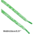 thumbnail image 3 of Zhengup Flat Colorful Shoelaces Gradient Colors Shoe Laces for Boots Sneakers 2 Pairs, 3 of 4