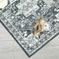 thumbnail image 6 of CAROMIO Area Rugs 5' x 7' Rug for Living Room Boho Vintage Floral Throw Rug Bedroom Rug, Black, 6 of 6