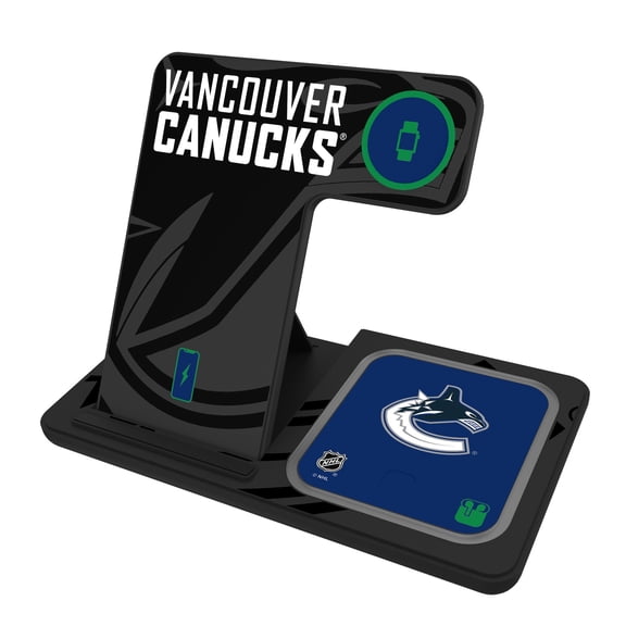 Keyscaper Vancouver Canucks 3-In-1 Wireless Charger