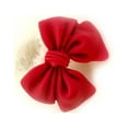 thumbnail image 7 of Item Type: Plush Bow Hair Clip Product Material: Plastic, Resin, Plush&nbsp;, 7 of 7