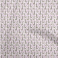 thumbnail image 1 of oneOone Rayon Light Pink Fabric Kids Giraffe Sewing Craft Projects Fabric Prints By Yard 56 Inch Wide, 1 of 4