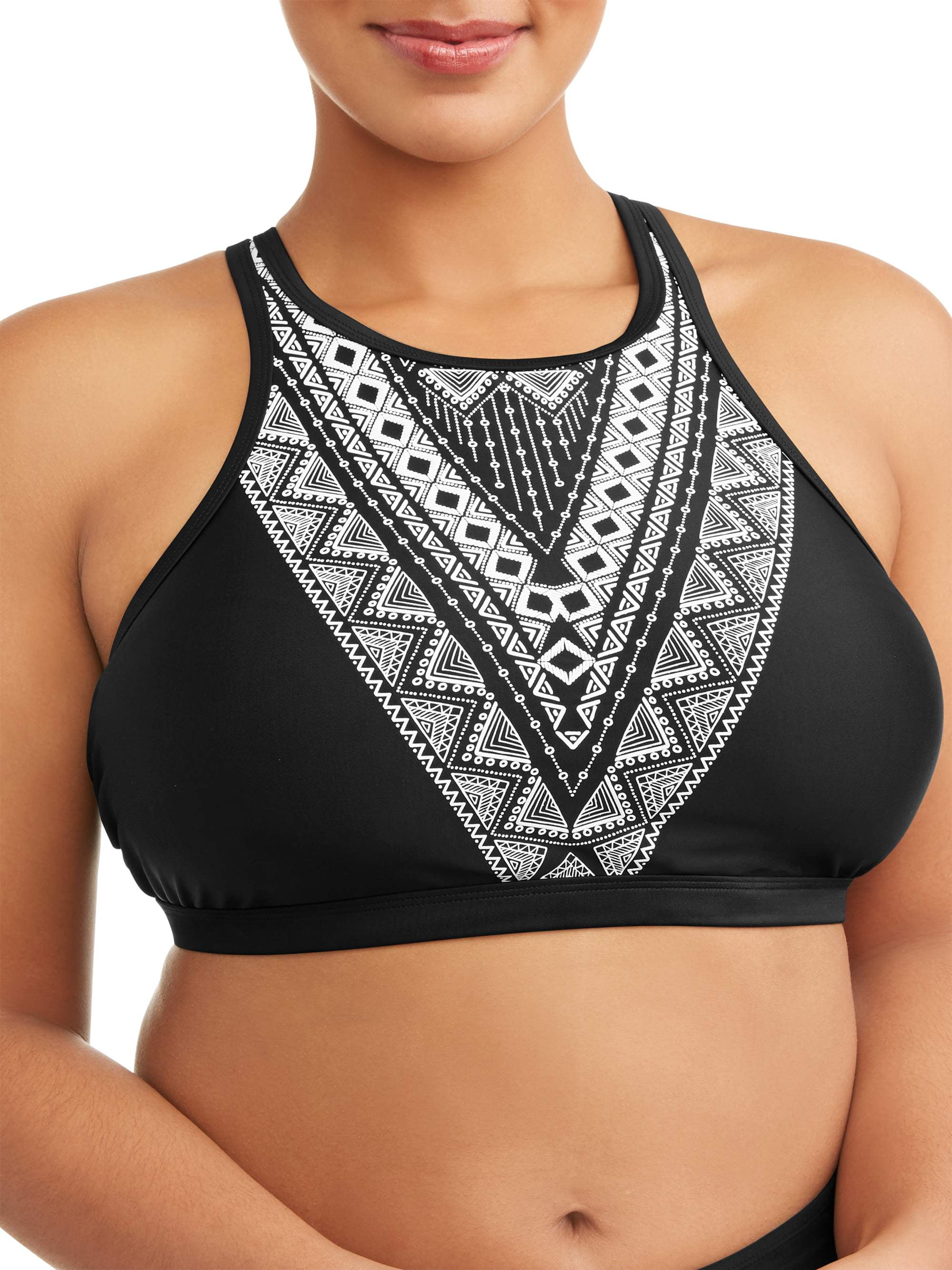 time and tru swim tops