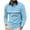 a01Sky Blue, variant on LODIENY Button Down Collared Golf Shirts for Men Long Sleeve Breathable Lightweight Casual T Shirt Color Block Slim Fit Basic Tops Gray XL