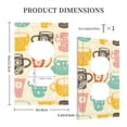 thumbnail image 5 of Kll Vintage Cup Wall Plate,Gloss Finish,Standard Size 1 - 5" X 3", Polycarbonate Thermoplastic,Electric Receptacle Plug Covers, 5 of 8