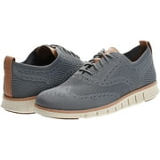Cole Haan Mens Zerogrand Stitchlite Wingtip Oxford 7 Ironstone/Ivory