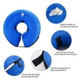 thumbnail image 4 of Protective Inflatable Collar for Dogs and Cats - Soft Pet Recovery Collar Does Not Block Vision E-Collar, Medium, 4 of 13