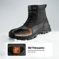 thumbnail image 2 of NORTIV 8 Mens Winter Boots Lightweight Casual Waterproof Slip Resistance Work Boot, 2 of 6