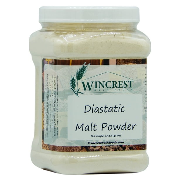 Diastatic Dry Malt Powder 2.5 Lb Tub