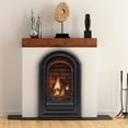 Hearth Sense ASeries Indoor Gas Ventless Fireplace Insert with Logs