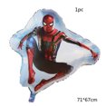 thumbnail image 3 of Globo de aluminio de superhéroe Spiderman para fiesta temática de cumpleaños infantil, decoración para baby shower, juguete inflable para niños, suministros de globos de aire, 3 of 5