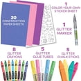 thumbnail image 2 of Conjunto de Colorear Crayola All That Glitters Art Case Juguetes Regalo para niños de 5+ años, 2 of 3