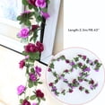 thumbnail image 1 of Rosas Artificiales Con 45 Cabezas Planta De Simulación Enredadera Accesorios De Fotografía De Bodas Para Tiendas Ventanas Restaurantes Fiestas sonducket HA043837-02, 1 of 5