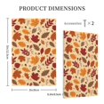 thumbnail image 3 of Fuzoiu Autumn Leaves 2 Print Single Duplex Outlet Cover Plate, Light Switch Cover, for Receptacle Light Switch, Switch Cover Decorative Wallplate-Style V, 3 of 6