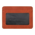 thumbnail image 1 of Weiweiguan 1pc PU Leather Lizard Grain ID Cards Cover Practical Credit Card Sleeve, 1 of 7
