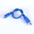 thumbnail image 4 of Leileiiiii Computer Cable USB 3.0 A Male To Micro-B Mobile Hard Disk Box Data Cable 0.3M Ps5 Stick, 4 of 9
