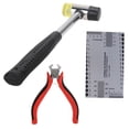 thumbnail image 2 of Accesorio para Guitarra Sunnimix Herramienta Fret Martillo Extractor String Acción Ruler, 2 of 8