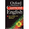 Oxford Dictionary of Current English (Divisi?n Academic), Used [Paperback]