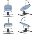 thumbnail image 5 of Dream On Me Comfort Me Swing with music and vibration, Ash Blue, 5 of 22