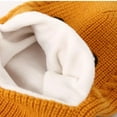 thumbnail image 4 of Gpaecead Kids Winter Plush Mask Hat Warm Knit Thick Ski Cute Protector Head Cap For Girls Boys Yellow, 4 of 7