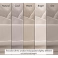 thumbnail image 6 of RUVANTI 100% Cotton Sheets – Soft Peached Percale, Lightweight & Breathable Cooling Comfort for Summer, 14″ Deep Pocket Full Sheet Set, 4-Piece, Linen, 6 of 7