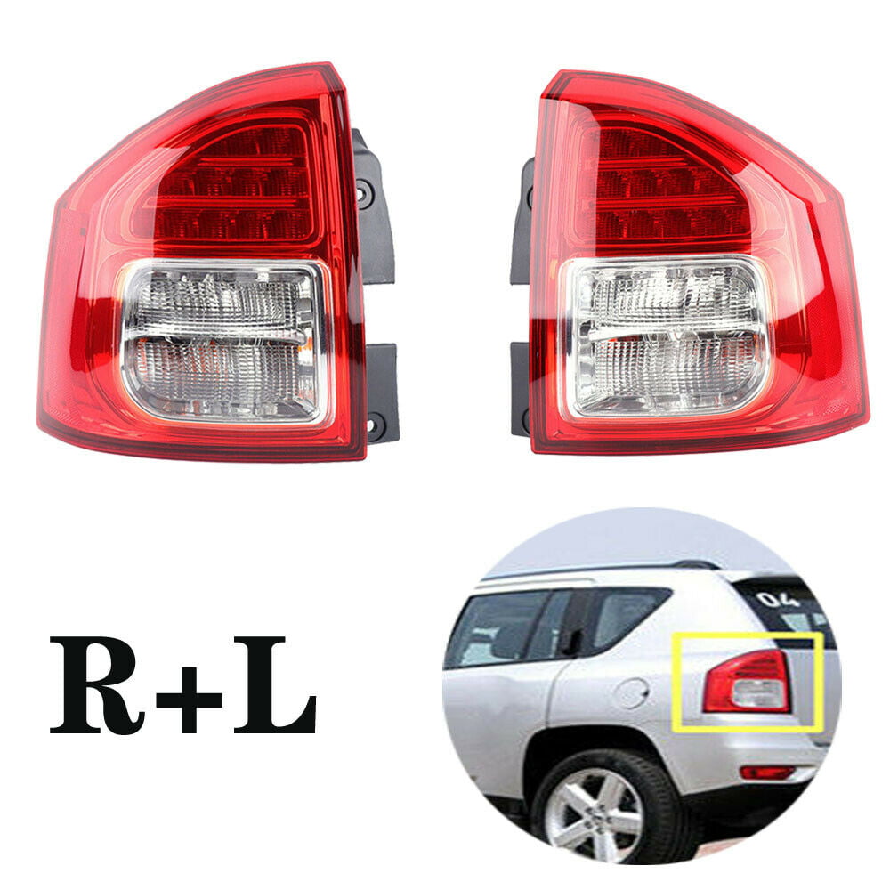 For 2014-2017 Jeep Compass Left Driver Side Tail Lamp Rear Fog Lights Assembly 