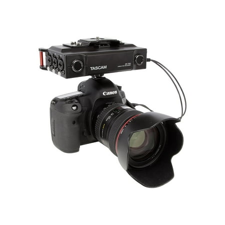 TASCAM - 4-Track Audio Recorder for Select DSLR Cameras - Black