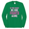 thumbnail image 2 of In This Family No One Awareness Mens Long Sleeve Shirt, Kelly, 3XL, 2 of 3