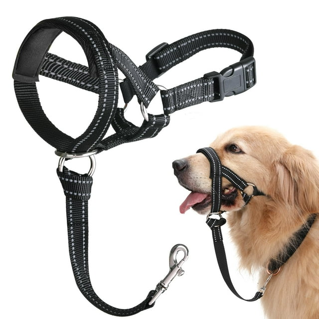 Collar de Cabeza BARKLESS para Perros Pequeños, Arnés Antitirones con Suave Acolchado