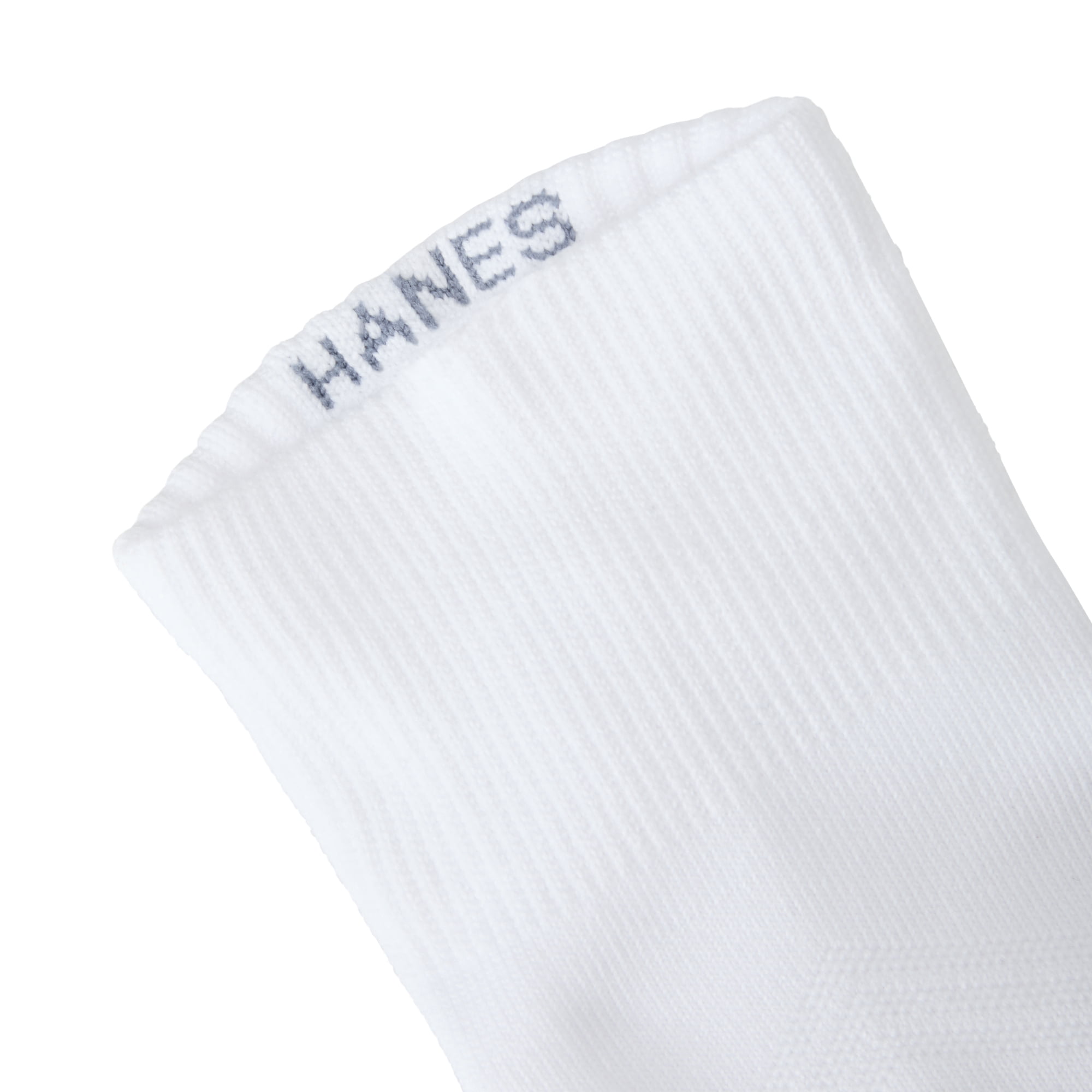 Hanes Womens Mid Crew Socks, 3 Pairs, Moves Impact Zone Athletic Socks for Women