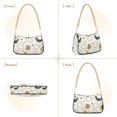 thumbnail image 7 of FORMRS Womens Shoulder Bag with Chain Strap Clutch Purse Cute Tote Handbag, Halloween Happy Ghosts, 7 of 7