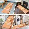 thumbnail image 6 of Mountain Line Kitchen Runner Rug 2x6 Washable Runners for Hallway Non Slip Boho Minimalist Landscape Art Sun Orange Large Area Rug Indoor Floor Carpet for Bathroom Laundry Entryway Bedroom, 6 of 7