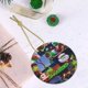thumbnail image 5 of Adorno navideño colgante Grin-Ch para árbol de Navidad: adornos colgantes de cerámica para fiestas: ideas para regalar adornos navideños, 5 of 8