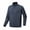 Dark Blue, variant on Zedker Men's Jacket Fleece Lined Waterproof Stand Collar Soft Lightweight Shell Rain Jacket Windbreaker Outdoor Hiking with Pockets Army Green L